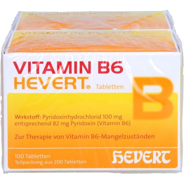 VITAMIN B6 HEVERT Tabletten 200 St.