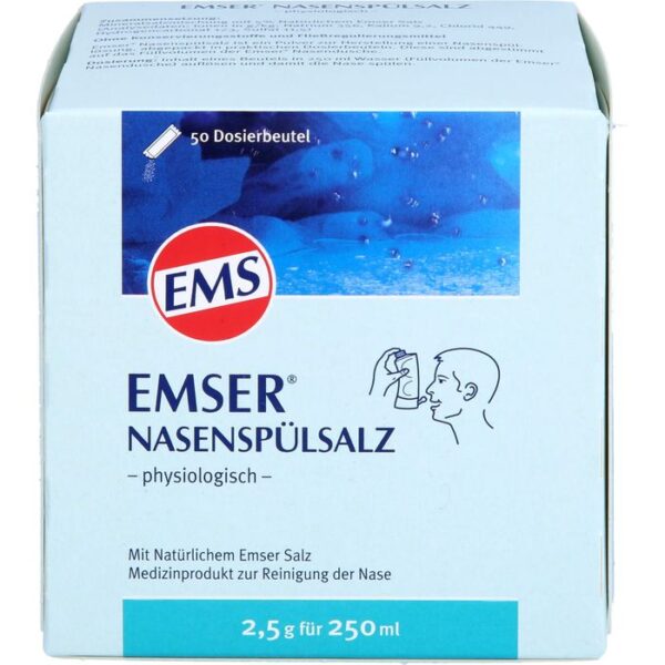 EMSER Nasenspülsalz physiologisch Btl. 50 St.