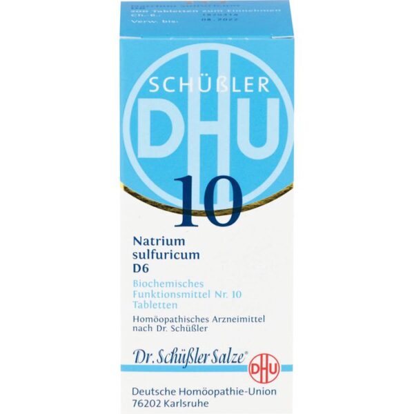 BIOCHEMIE DHU 10 Natrium sulfuricum D 6 Tabletten 200 St.