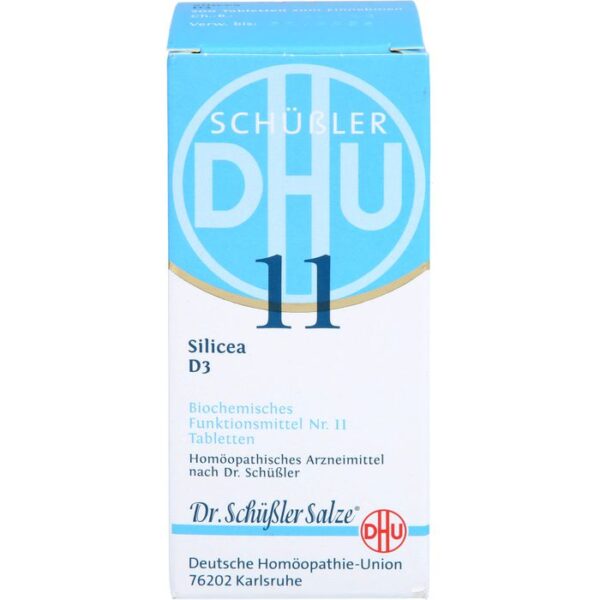 BIOCHEMIE DHU 11 Silicea D 3 Tabletten 200 St.