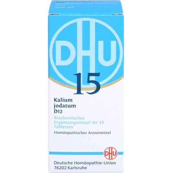 BIOCHEMIE DHU 15 Kalium jodatum D 12 Tabletten 200 St.