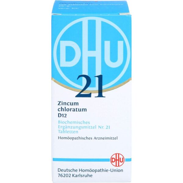 BIOCHEMIE DHU 21 Zincum chloratum D 12 Tabletten 200 St.