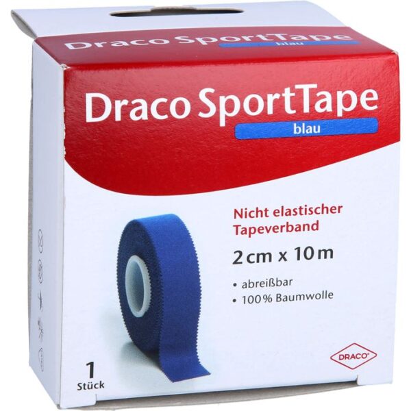 DRACO TAPEVERBAND 2 cmx10 m blau 1 St.