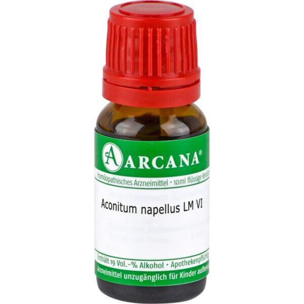 ACONITUM NAPELLUS LM 6 Dilution 10 ml