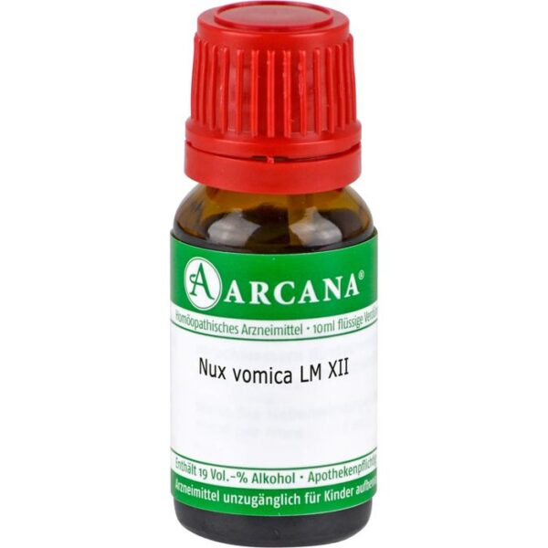 NUX VOMICA LM 12 Dilution 10 ml