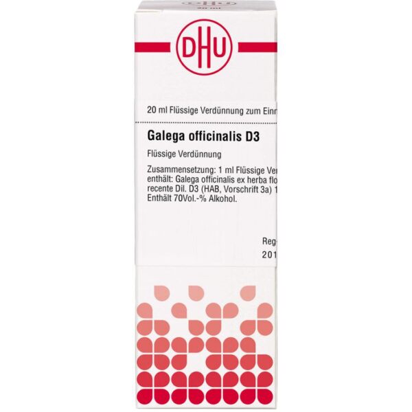 GALEGA officinalis D 3 Dilution 20 ml