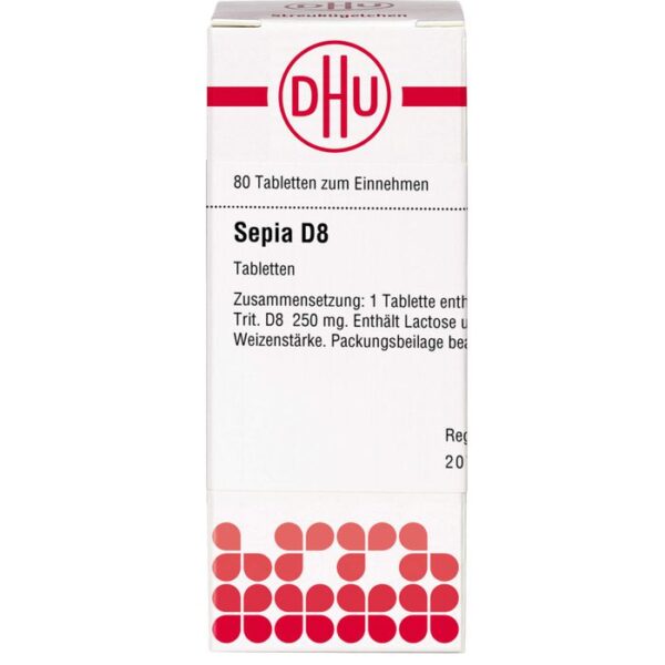 SEPIA D 8 Tabletten 80 St.