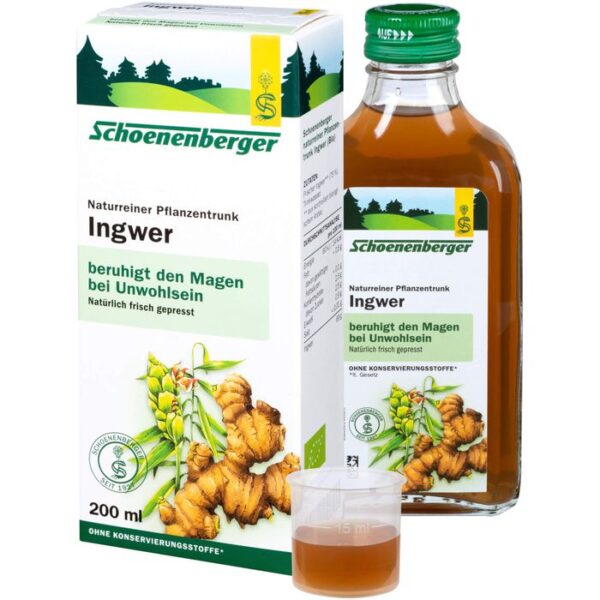 INGWER PFLANZENTRUNK Schoenenberger 200 ml