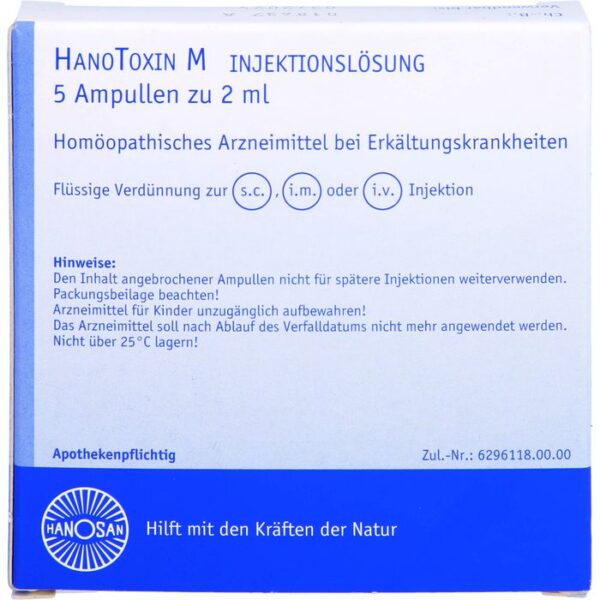 HANOTOXIN M Injektionslösung 10 ml