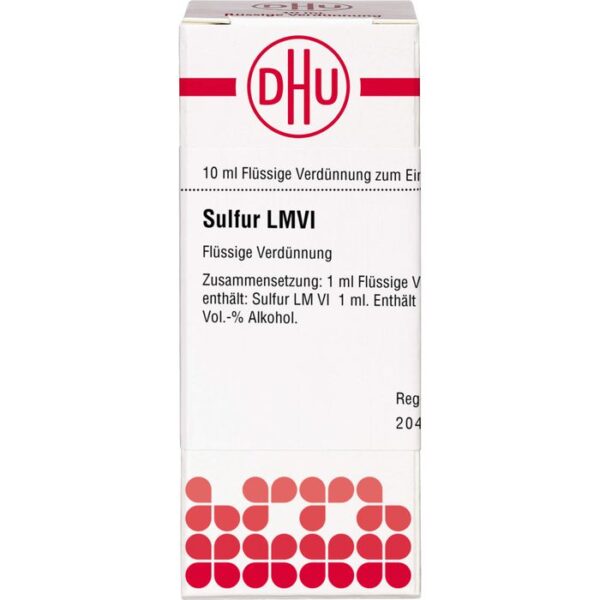 SULFUR LM VI Dilution 10 ml