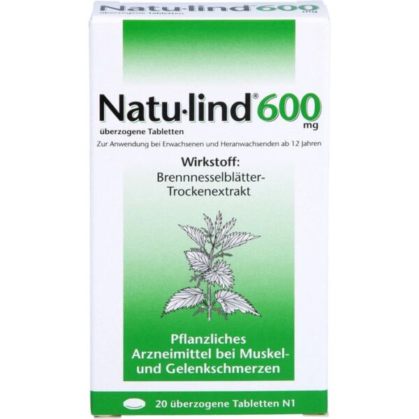 NATULIND 600 mg überzogene Tabletten 20 St.