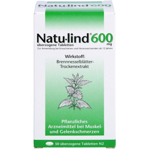 NATULIND 600 mg überzogene Tabletten 50 St.