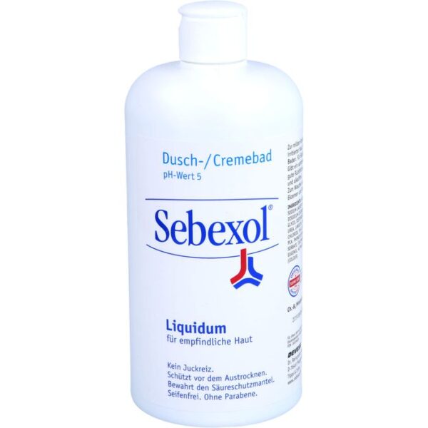 SEBEXOL Liquidum Dusch- und Cremebad 500 ml