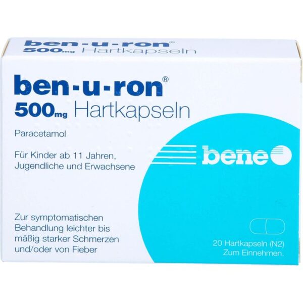 BEN-U-RON 500 mg Kapseln 20 St.