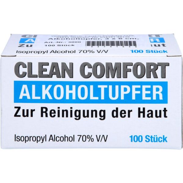 ALKOHOLTUPFER 3x6 cm steril 100 St.