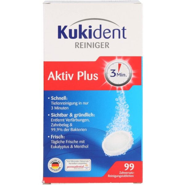 KUKIDENT Aktiv Plus Tabs 99 St.