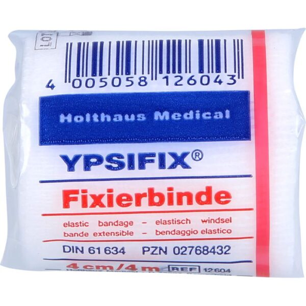 FIXIERBINDE YPSIFIX elastisch 4 cmx4 m i.Zellglas 1 St.