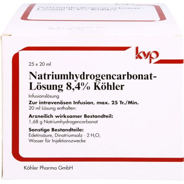 NATRIUMHYDROGENCARBONAT-Lösung 8,4% Köhler 500 ml