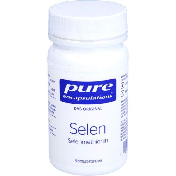 PURE ENCAPSULATIONS Selen Selenmethionin Kapseln 60 St.