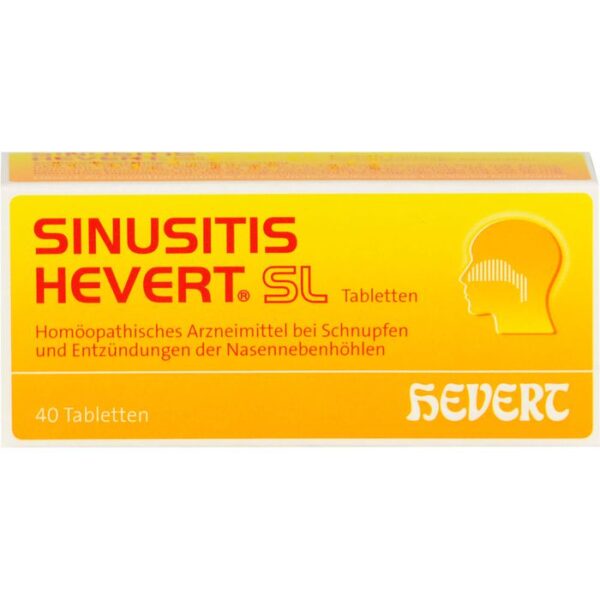 SINUSITIS HEVERT SL Tabletten 40 St.