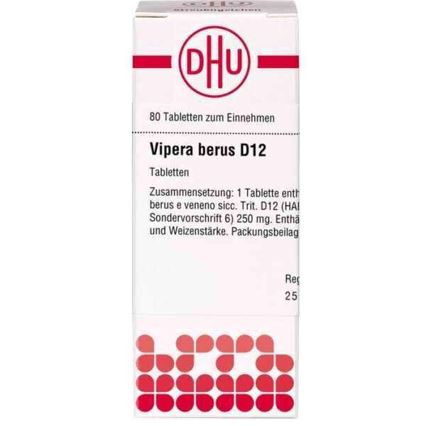 VIPERA BERUS D 12 Tabletten 80 St.