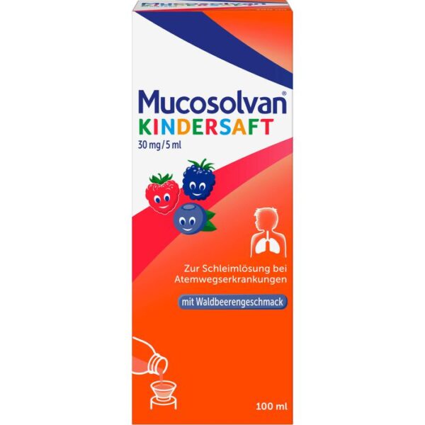 MUCOSOLVAN Kindersaft 30 mg/5 ml 100 ml