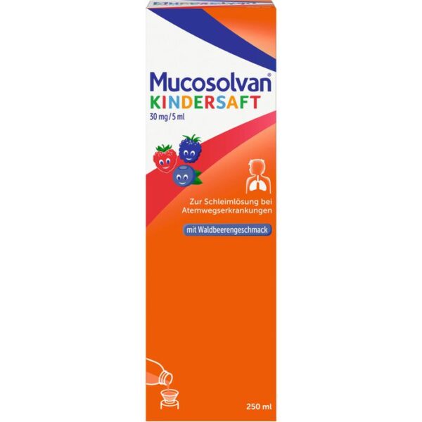 MUCOSOLVAN Kindersaft 30 mg/5 ml 250 ml