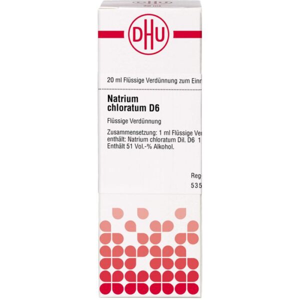 NATRIUM CHLORATUM D 6 Dilution 20 ml