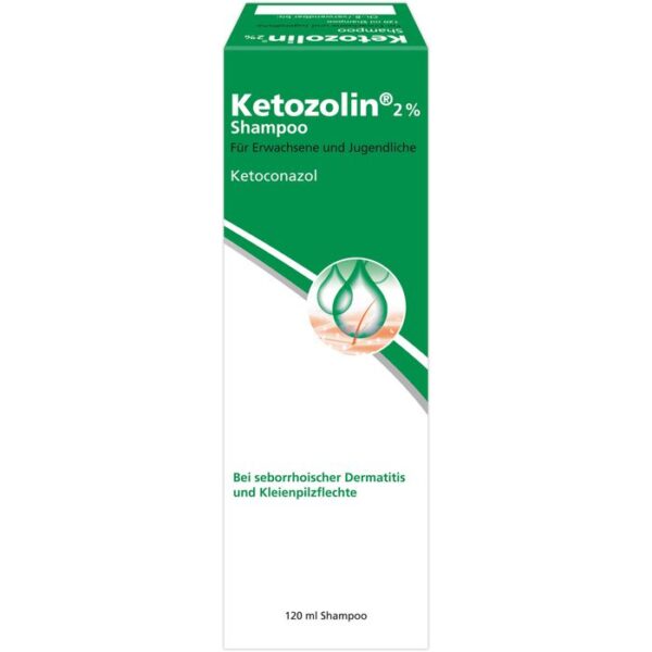 KETOZOLIN 2% Shampoo 120 ml