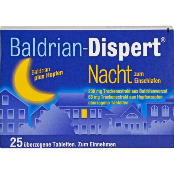 BALDRIAN DISPERT Nacht zum Einschlafen üb.Tabl. 25 St.