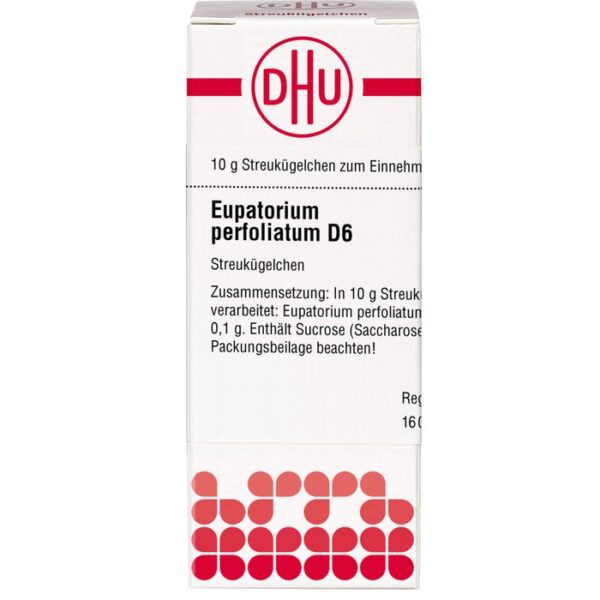 EUPATORIUM PERFOLIATUM D 6 Globuli 10 g