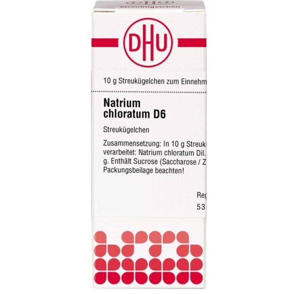 NATRIUM CHLORATUM D 6 Globuli 10 g