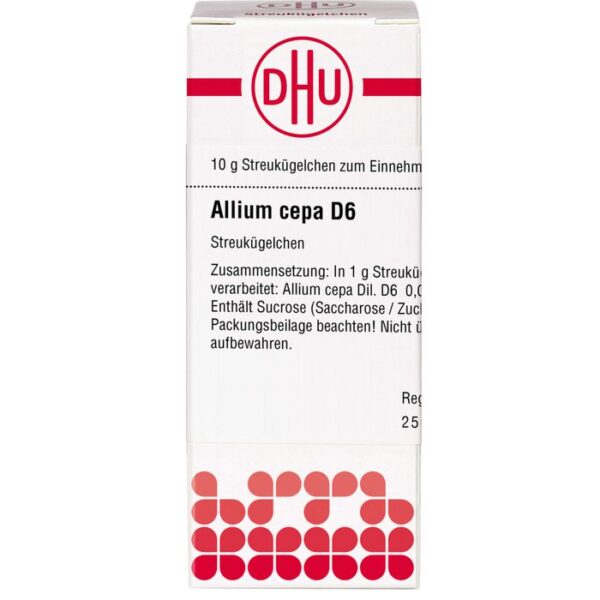 ALLIUM CEPA D 6 Globuli 10 g