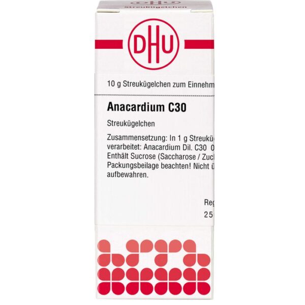 ANACARDIUM C 30 Globuli 10 g