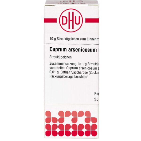 CUPRUM ARSENICOSUM D 12 Globuli 10 g