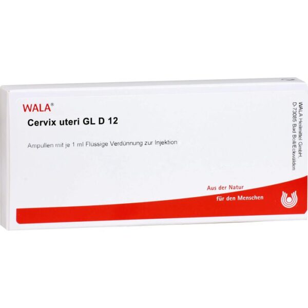 CERVIX uteri GL D 12 Ampullen 10 ml