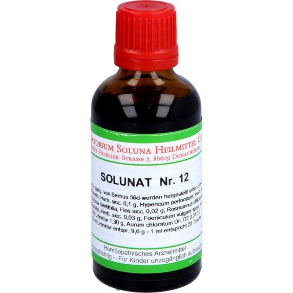 SOLUNAT Nr.12 Tropfen 50 ml