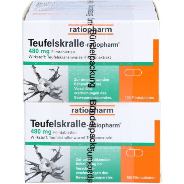 TEUFELSKRALLE-RATIOPHARM Filmtabletten 200 St.