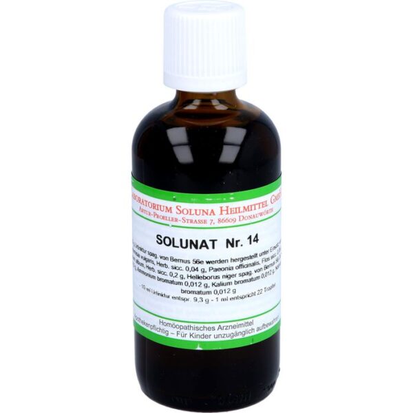 SOLUNAT Nr.14 Tropfen 100 ml