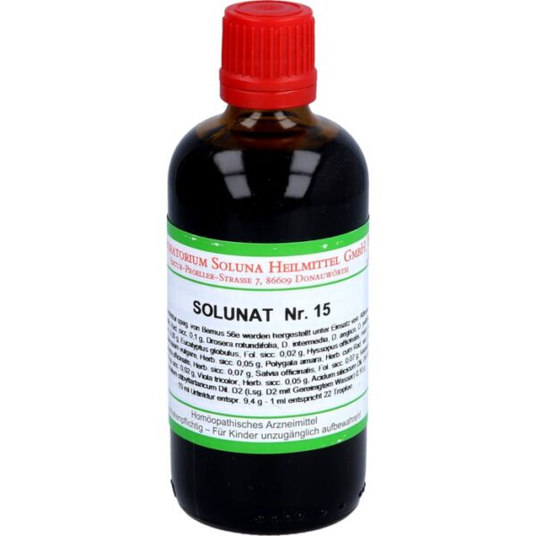 SOLUNAT Nr.15 Tropfen 100 ml