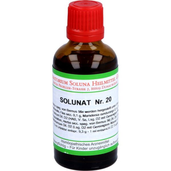 SOLUNAT Nr.20 Tropfen 50 ml