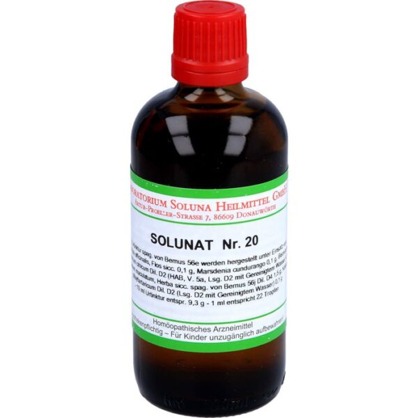 SOLUNAT Nr.20 Tropfen 100 ml