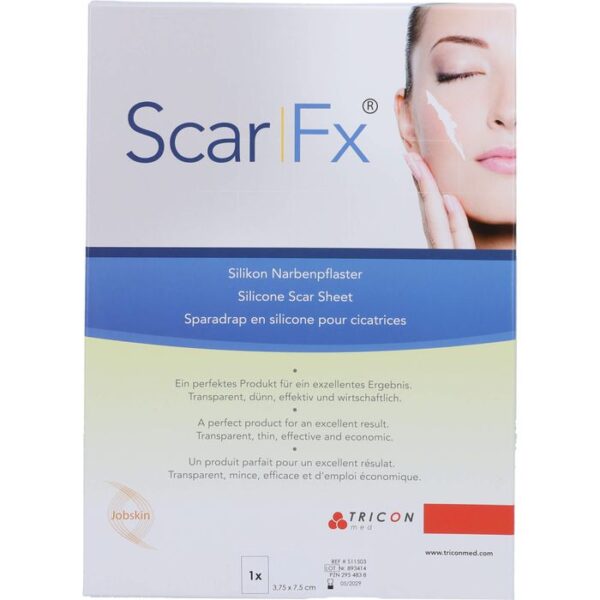 SCAR FX Silikon Narben Pflast.3,75x7,5cm 1 St.