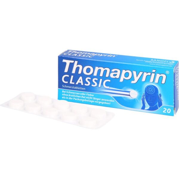 THOMAPYRIN CLASSIC Schmerztabletten 20 St.