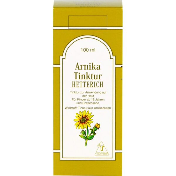 ARNIKA TINKTUR Hetterich 100 ml