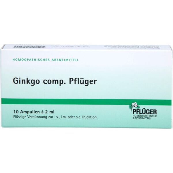 GINKGO COMP.Pflüger Ampullen 10 St.