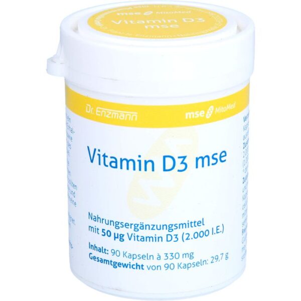 VITAMIN D3 MSE Kapseln 90 St.