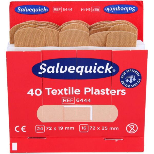 SALVEQUICK Pflasterstrips elastisch Refill 6444 40 St.