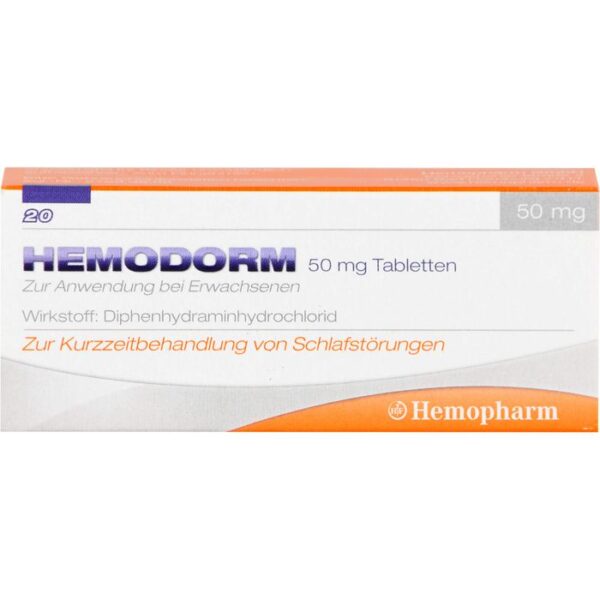 HEMODORM 50 mg Einschlaftabletten 20 St.