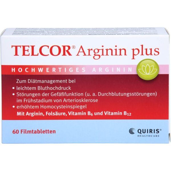 TELCOR Arginin plus Filmtabletten 60 St.